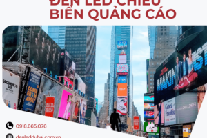 Thiết Kế Số Lượng Đèn LED Chiếu Biển Quảng Cáo Hiệu Quả