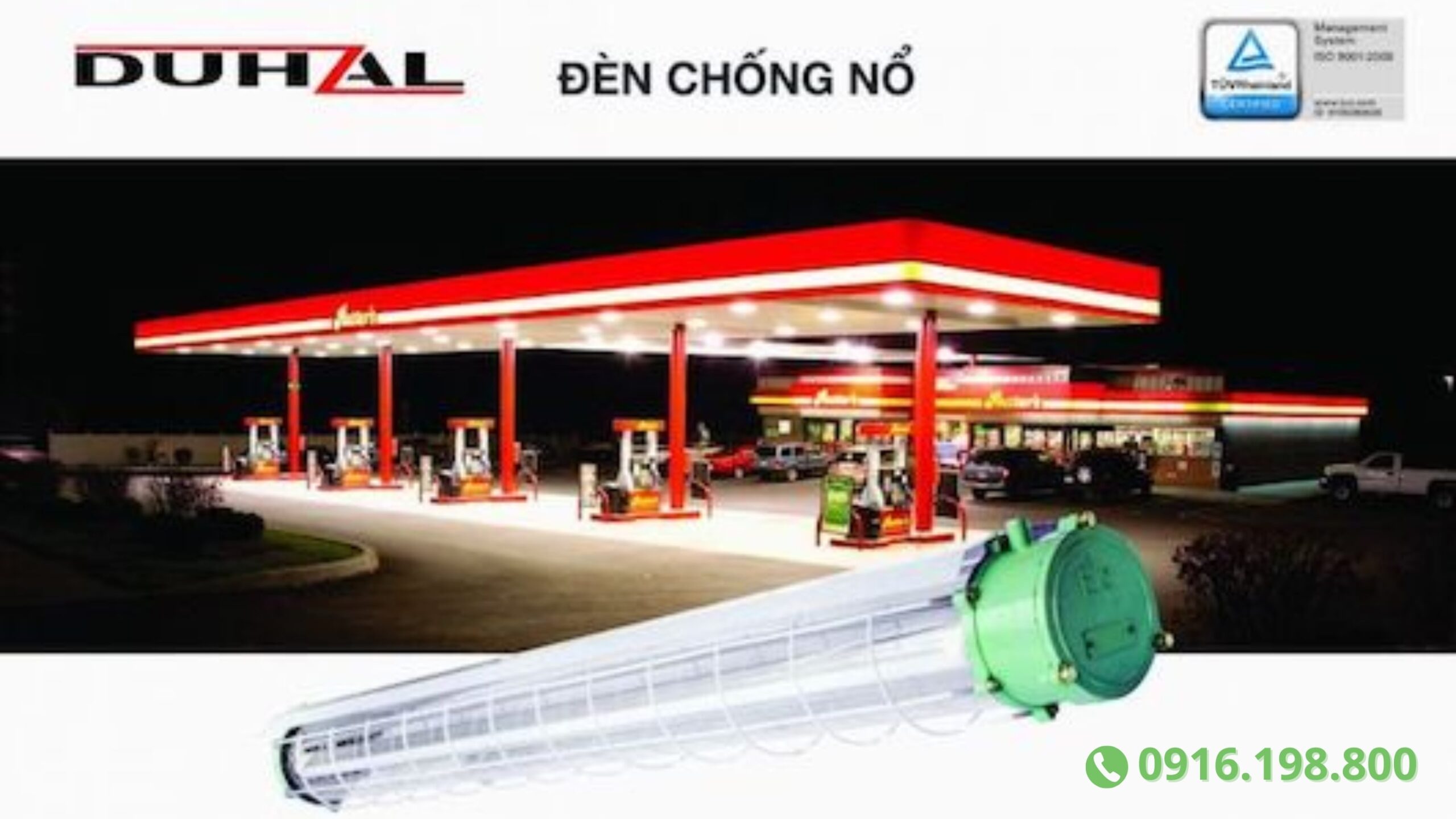 Đèn chống cháy nổ Duhal