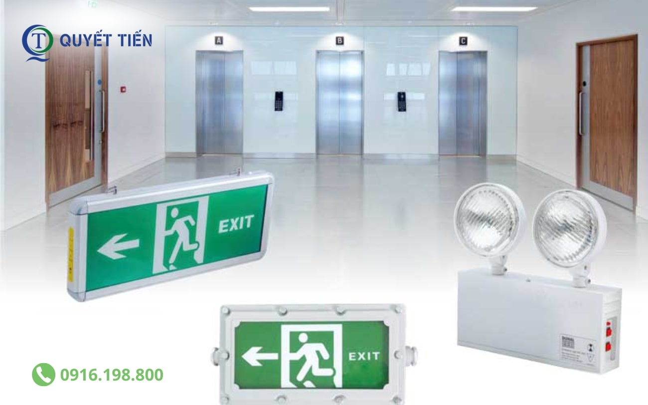 Mẫu đèn exit thoát hiểm & đèn sạc khẩn cấp