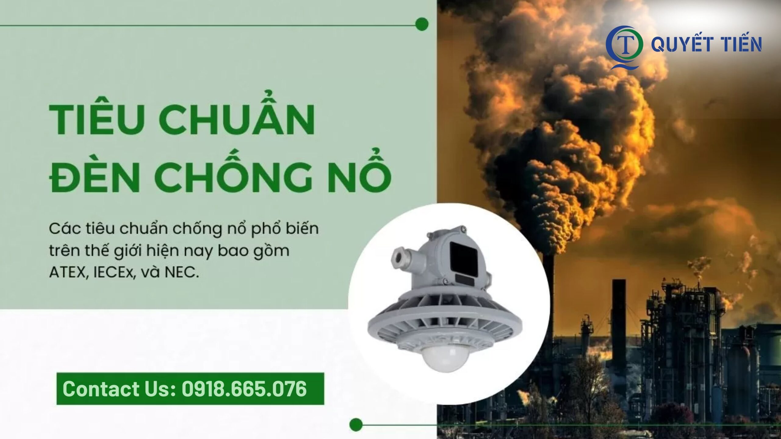 Tiêu chuẩn đèn chống nổ