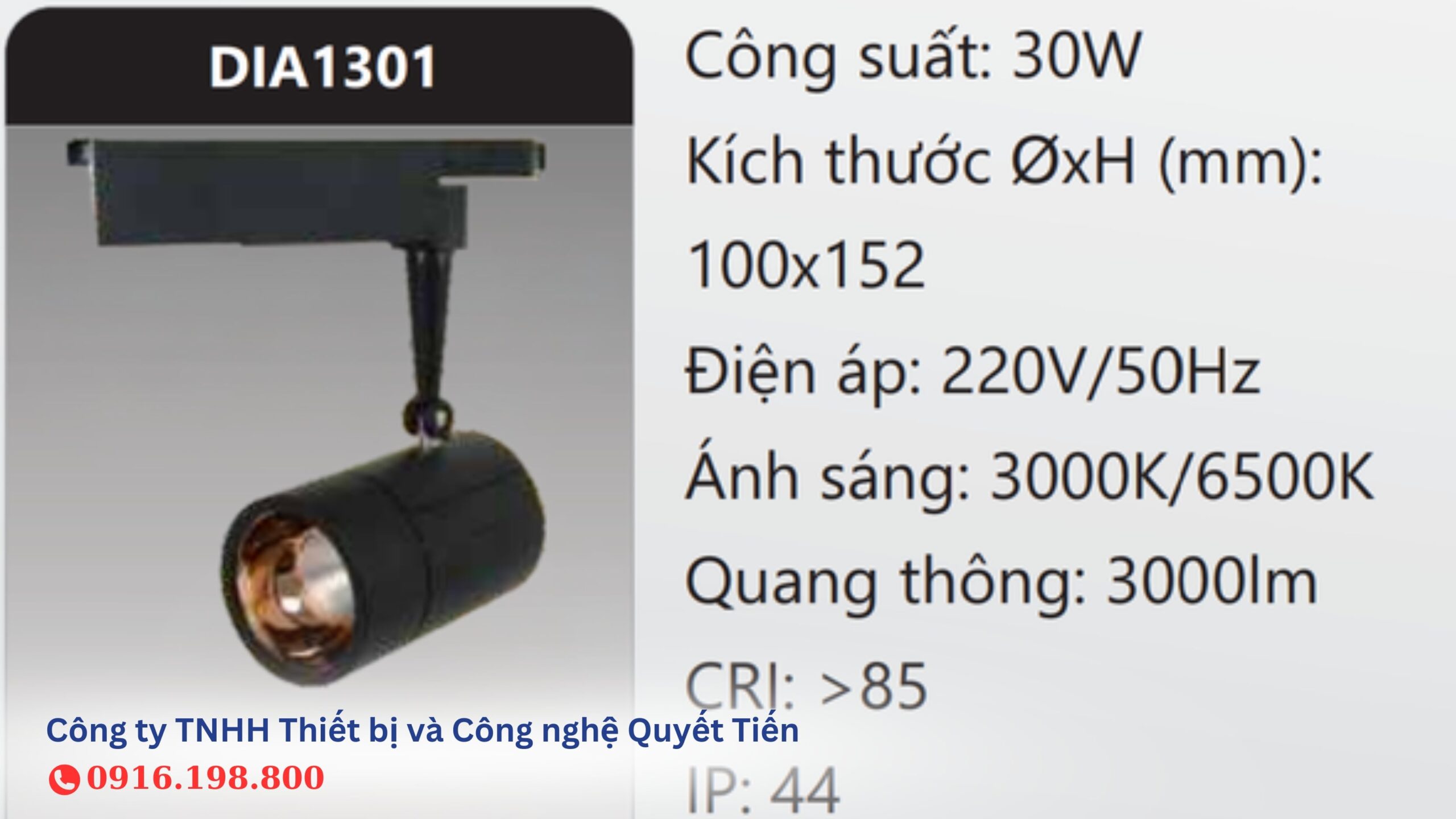 Đèn LED chiếu điểm DIA1301