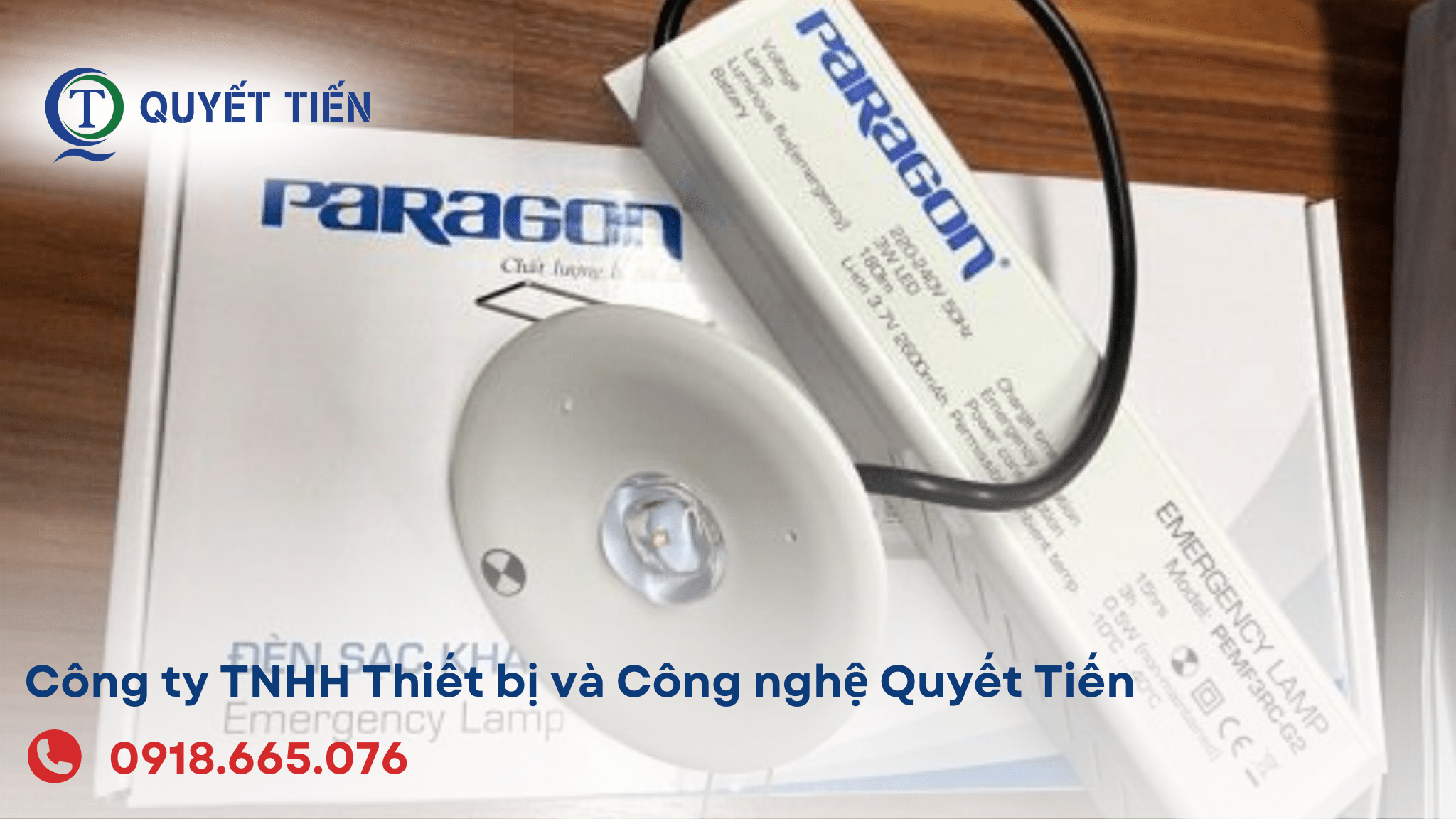 Đèn chiếu sáng khẩn cấp Paragon