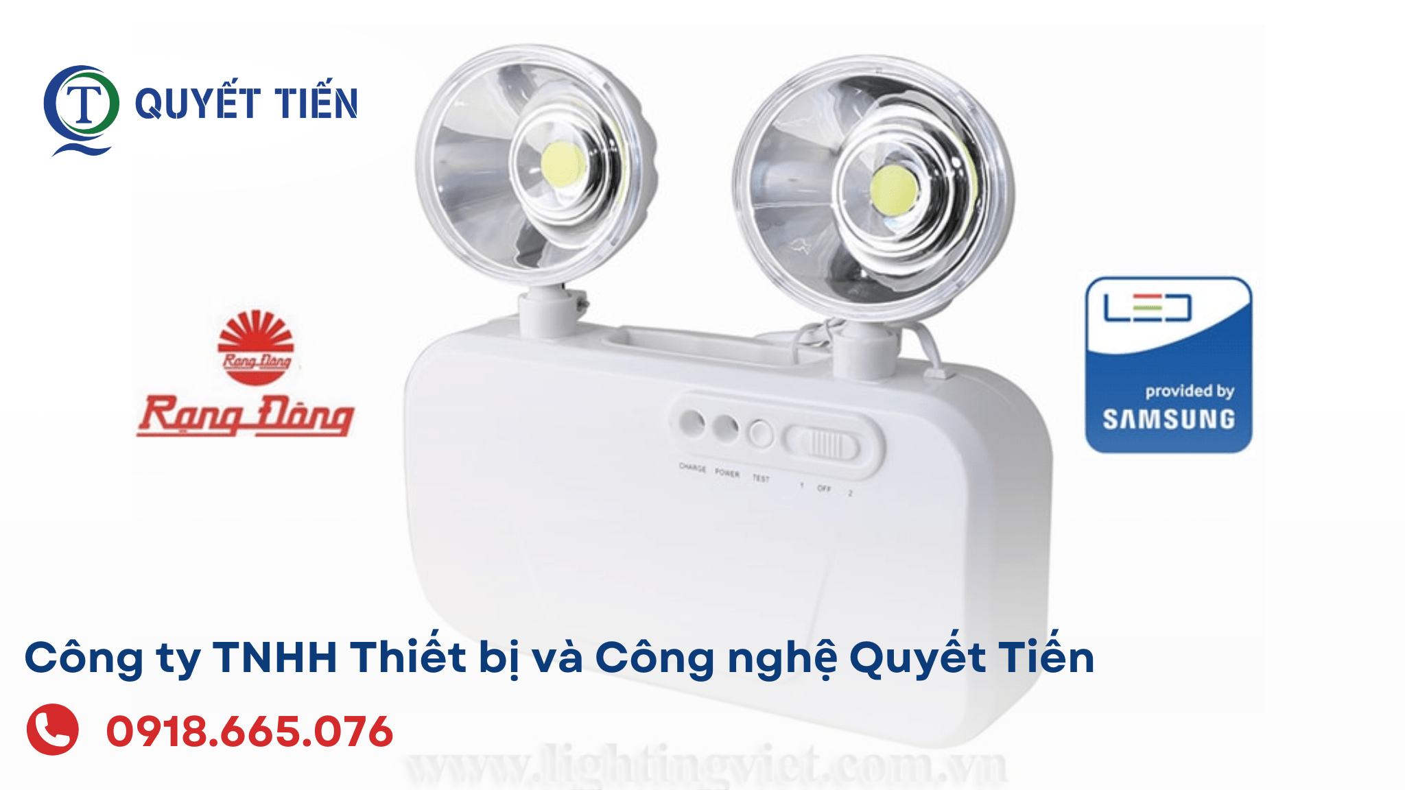 Đèn chiếu sáng khẩn cấp Rạng Đông
