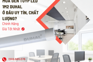 Mua Đèn Tuýp LED 1m2 Duhal Ở Đâu Uy Tín, Chất Lượng?